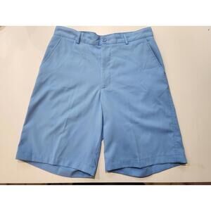 Bolle Men's Golf Tech Performance Shorts Blue Size 32 waistline